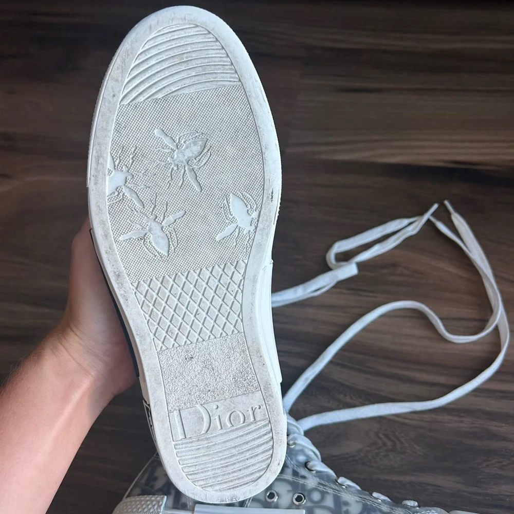 Dior High Top Platform Sneakers - Picture 4 of 5